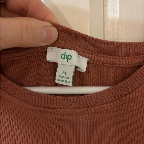 Dip Women's Sleeveless Top - Rust - Picture 2 of 3